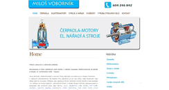 Desktop Screenshot of cerpadla-motory.cz